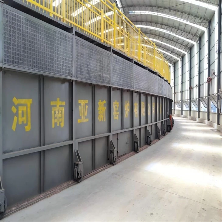Large Rail Mobile Kiln factory