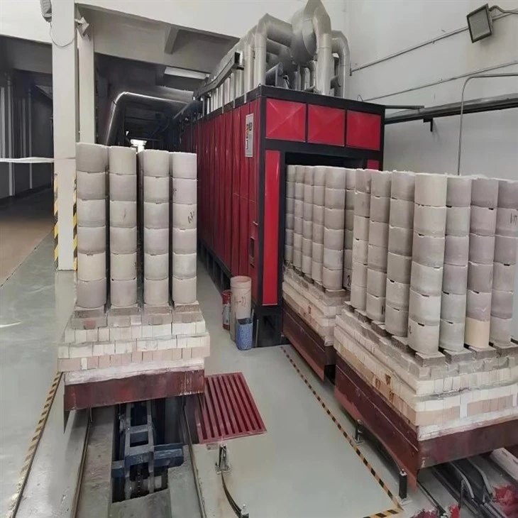 Large Section Ceramic Kiln factory